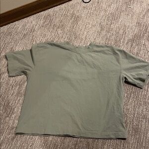 Hollister Men's Short Sleeve Tee - Sage Green